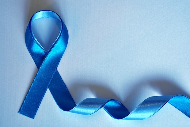 A blue ribbon for prostate cancer